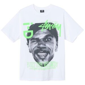 Stussy × Dover Street Market × IDEA i-D 40th Anniversary 40 year Strong Tee NWT!